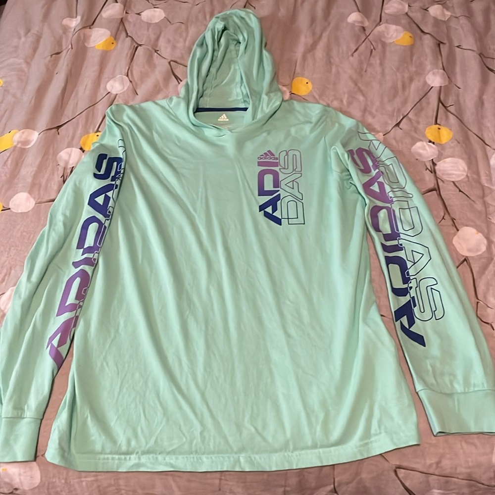 Like new Adidas boys XL lightweight hoodie